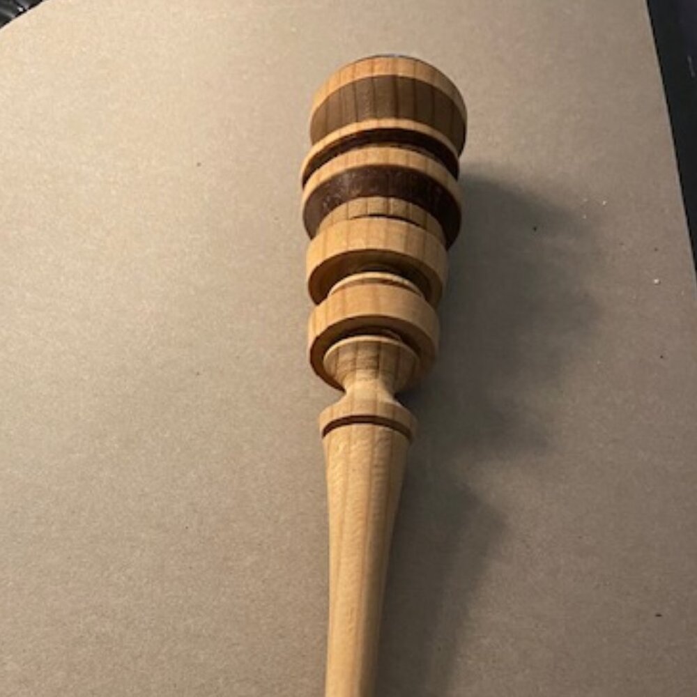 Vintage Wooden Mexican Molinillo Wood Stirrer